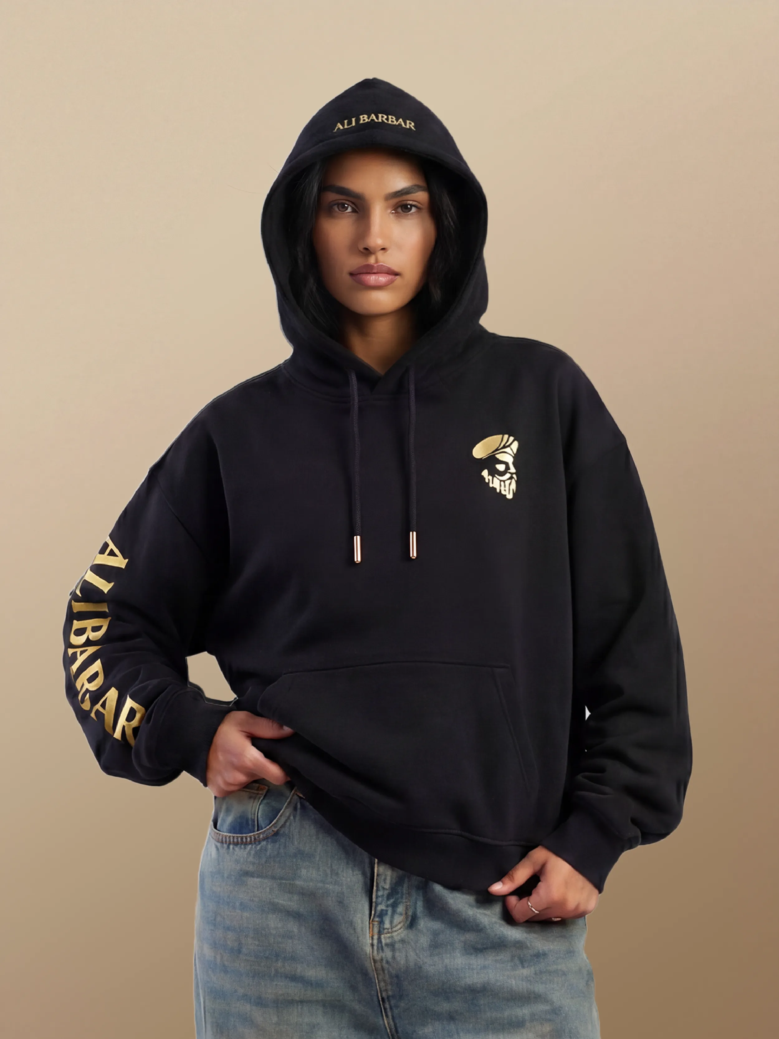 Women's Sleeve Logo Hoodie
